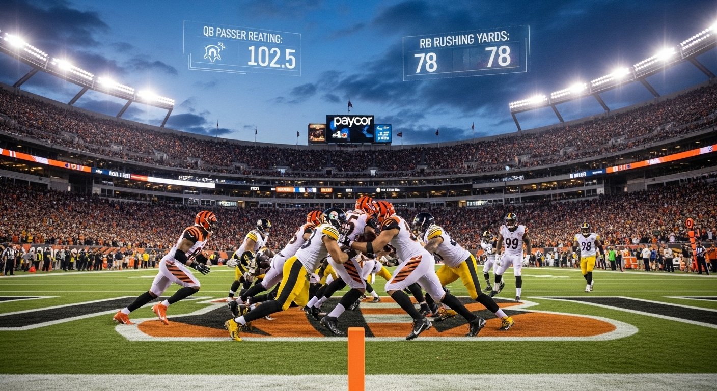 Bengals vs Pittsburgh Steelers Match Player Stats