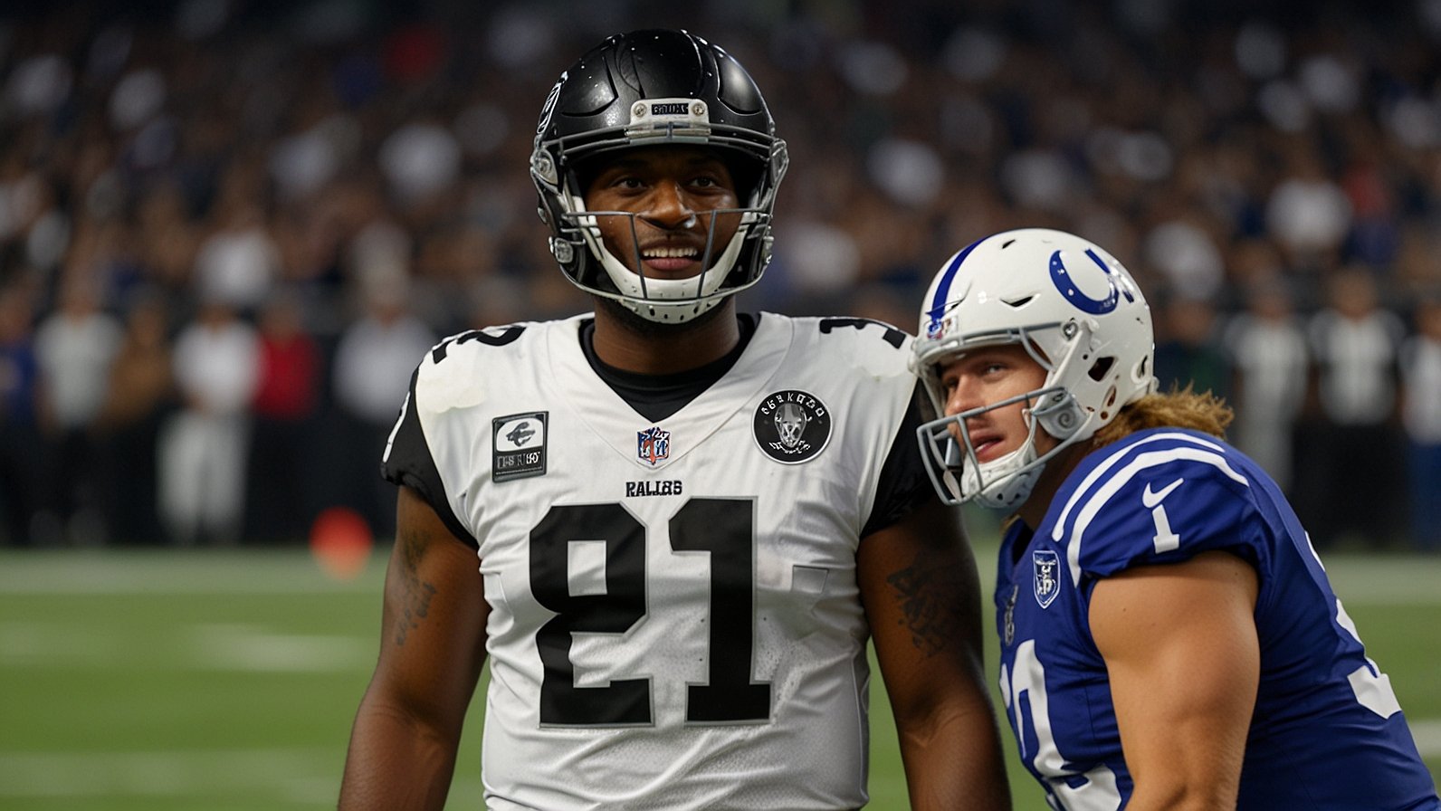 Las Vegas Raiders vs Colts Match Player Stats