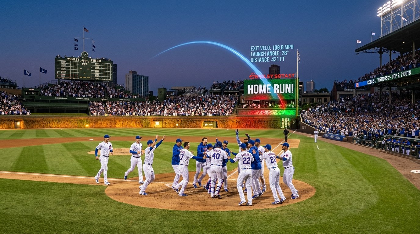 Chicago Cubs vs Cincinnati Reds Match Player Stats